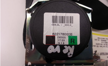 BMW Mini Cooper R56 Bj.13 Gurt Sicherheitsgurt vorn rechts 622178000B